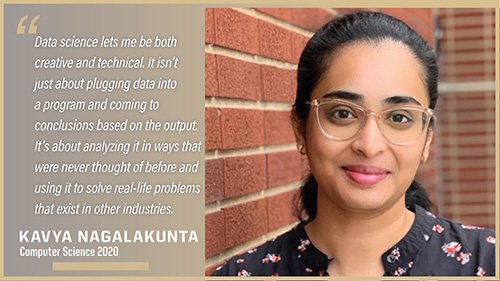 Kavya Nagalakunta, Computer Science 2020