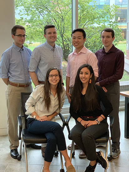 Molecular biophysics T32 trainees in 2019.
