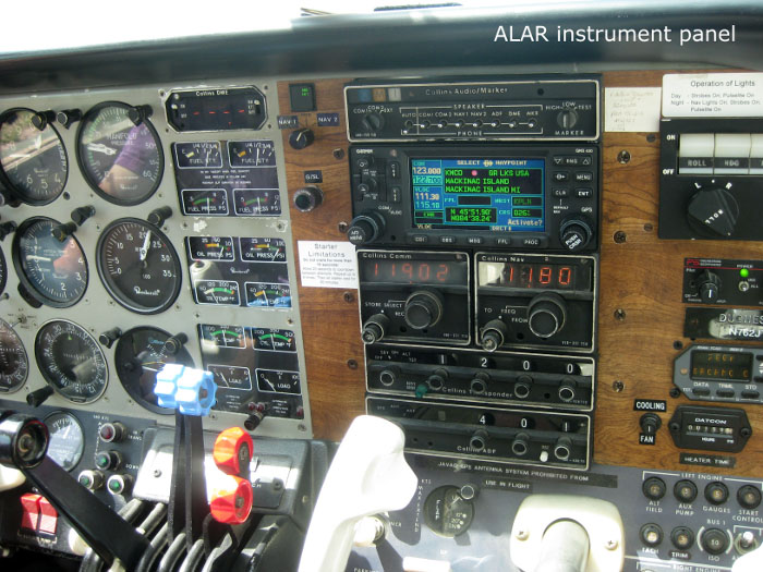 ALAR instrument panel