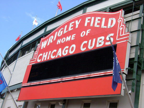 Wrigley Field in Chicago