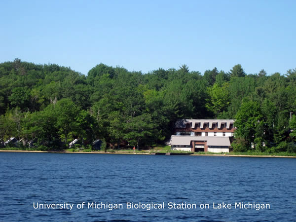 University of Michigan Biological Station on Lake Michigan